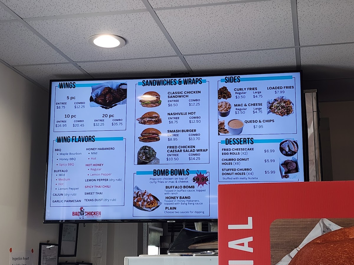Bad Chicken Menu - Image 6